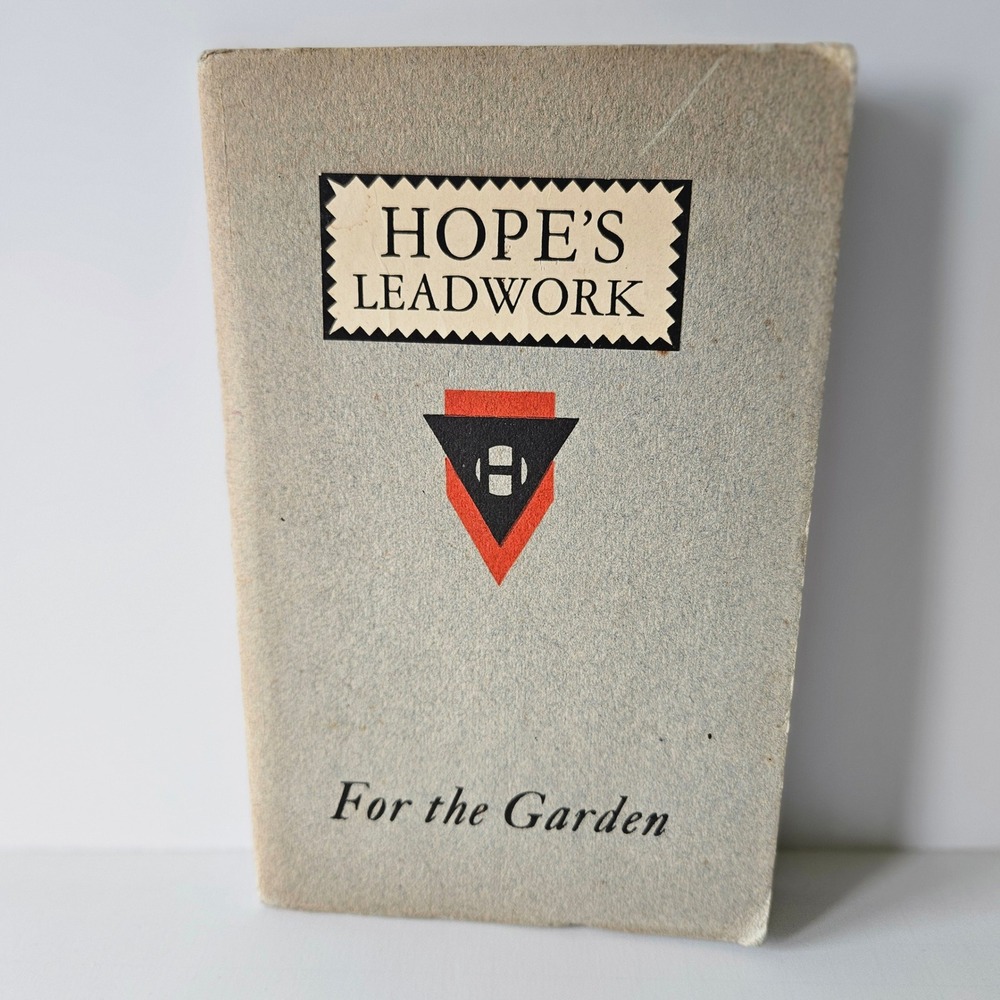 1938 Hopes Leadwork For The Garden Catalog No 20 Henry Hope & Sons Jamestown